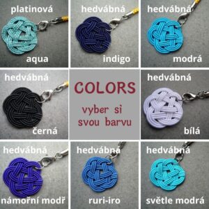 mizuhiki přívěsek COLORS přehled
