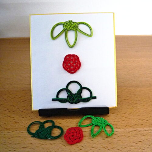 Tři přátelé zimy - mizuhiki